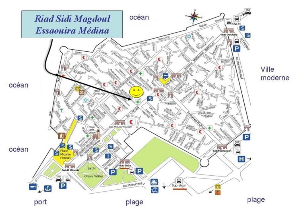 Riad Sidi Magdoul Εσαουίρα Εξωτερικό φωτογραφία
